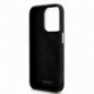 Apple iPhone 14 Pro Coque DKNY Silicone Horizontal Metal Logo MagSAFE  Noir