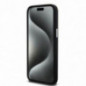 Apple iPhone 15 Pro Max Coque DKNY Silicone Horizontal Metal Logo MagSAFE  Noir