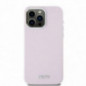 Apple iPhone 14 Pro Max Coque DKNY Silicone Horizontal Metal Logo MagSAFE  Rose