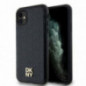 Apple iPhone 11 Coque DKNY Pu Repeat Pattern Stack Logo MagSAFE  Noir