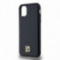 Apple iPhone 11 Coque DKNY Pu Repeat Pattern Stack Logo MagSAFE  Noir