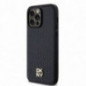 Apple iPhone 14 Pro Max Coque DKNY Pu Repeat Pattern Stack Logo MagSAFE  Noir