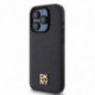 Apple iPhone 15 Pro Coque DKNY Pu Repeat Pattern Stack Logo MagSAFE  Noir