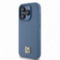 Apple iPhone 15 Pro Coque DKNY Pu Repeat Pattern Stack Logo MagSAFE  Bleu