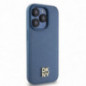 Apple iPhone 15 Pro Coque DKNY Pu Repeat Pattern Stack Logo MagSAFE  Bleu