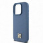 Apple iPhone 15 Pro Coque DKNY Pu Repeat Pattern Stack Logo MagSAFE  Bleu