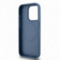Apple iPhone 15 Pro Coque DKNY Pu Repeat Pattern Stack Logo MagSAFE  Bleu