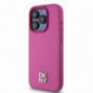 Apple iPhone 15 Pro Coque DKNY Pu Repeat Pattern Stack Logo MagSAFE  Rose