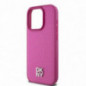 Apple iPhone 15 Pro Coque DKNY Pu Repeat Pattern Stack Logo MagSAFE  Rose