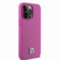 Apple iPhone 15 Pro Max Coque DKNY Pu Repeat Pattern Stack Logo MagSAFE  Rose