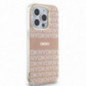 Apple iPhone 13 Pro Max Coque DKNY Repeat Texture Pattern Stripe MagSAFE  Rose