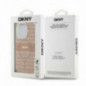 Apple iPhone 14 Pro Max Coque DKNY Repeat Texture Pattern Stripe MagSAFE  Rose