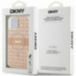 Apple iPhone 15 Plus Coque DKNY Repeat Texture Pattern Stripe MagSAFE  Rose