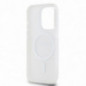 Apple iPhone 15 Pro Max Coque DKNY Repeat Texture Pattern Stripe MagSAFE  Rose