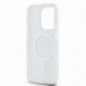 Apple iPhone 15 Pro Max Coque DKNY Repeat Texture Pattern Stripe MagSAFE  Beige