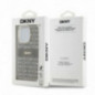 Apple iPhone 15 Pro Max Coque DKNY Repeat Texture Pattern Stripe MagSAFE  Beige