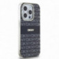 Apple iPhone 13 Pro Max Coque DKNY Repeat Texture Pattern Stripe MagSAFE  Noir