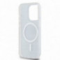 Apple iPhone 14 Pro Max Coque DKNY Repeat Texture Pattern Stripe MagSAFE  Noir