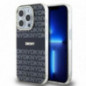 Apple iPhone 15 Pro Max Coque DKNY Repeat Texture Pattern Stripe MagSAFE  Noir