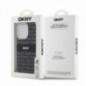 Apple iPhone 15 Pro Max Coque DKNY Repeat Texture Pattern Stripe MagSAFE  Noir