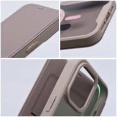 Apple iPhone 16 Pro Max Portefeuilles Smart Mag Book Élégant  MagSAFE  Titane