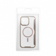 Apple iPhone 16 Pro Max Portefeuilles Smart Mag Book Élégant  MagSAFE  Titane