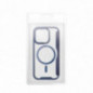 Apple iPhone 16 Pro Max Portefeuilles Smart Mag Book Élégant  MagSAFE  Bleu