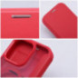 Apple iPhone 16 Pro Portefeuilles Smart Mag Book Élégant  MagSAFE  Rouge