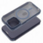 Apple iPhone 16 Pro Portefeuilles Smart Mag Book Élégant  MagSAFE  Bleu