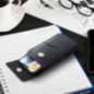 XIAOMI Redmi Note 10 Pro Max Etui universel, Étui de ceinture ROYAL - Leather universal flap pocket Noir