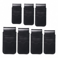 XIAOMI Redmi Note 10 Pro Max Etui universel, Étui de ceinture ROYAL - Leather universal flap pocket Noir