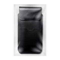 XIAOMI Redmi Note 10 Pro Max Etui universel, Étui de ceinture ROYAL - Leather universal flap pocket Noir
