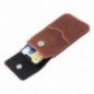 XIAOMI Redmi Note 10 Pro Max Etui universel, Étui de ceinture ROYAL - Leather universal flap pocket Brun