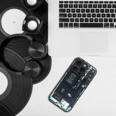 Apple iPhone 14 Pro Coque Tech Noir