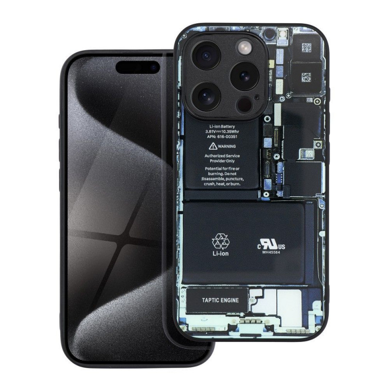Apple iPhone X Coque Tech Noir