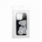 Apple iPhone 15 Coque Teddy bear Argenté