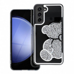 Samsung Galaxy A25 5G Coque Teddy bear Argenté