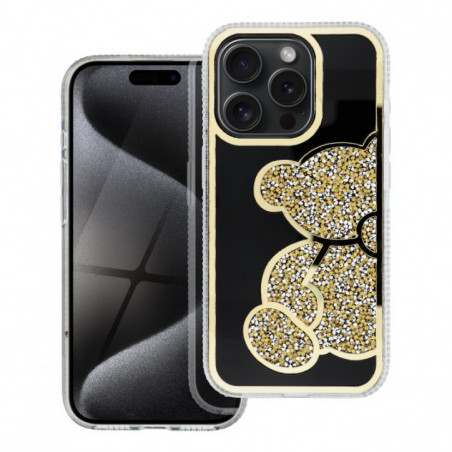 Apple iPhone 13 Coque Teddy bear Or