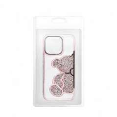 Apple iPhone 14 Pro Coque Teddy bear Rose