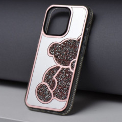 Apple iPhone SE 2020 Coque Teddy bear Rose