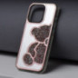 Apple iPhone SE 2020 Coque Teddy bear Rose