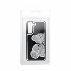 Samsung Galaxy S22 Coque Teddy bear Argenté