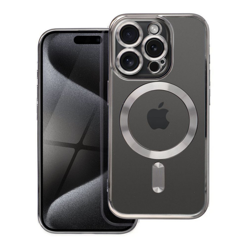 Apple iPhone 16 Pro Max Coque Electro Mag MagSAFE  Titane