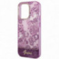 Apple iPhone 14 Pro Coque Guess IML Electro Cam TDJ Fuchsia