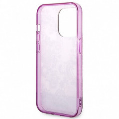 Apple iPhone 14 Pro Coque Guess IML Electro Cam TDJ Fuchsia