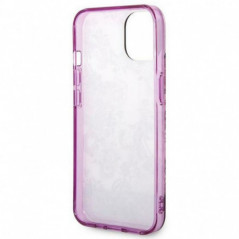 Apple iPhone 14 Coque Guess IML Electro Cam TDJ Fuchsia