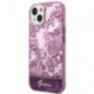 Apple iPhone 14 Coque Guess IML Electro Cam TDJ Fuchsia