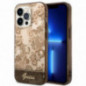 Apple iPhone 14 Pro Max Coque Guess IML Electro Cam TDJ Ocre