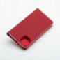 Apple iPhone 11 Portefeuilles LUNA Book Carbon Fibre de carbone, Élégant  Rouge