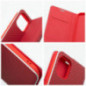 Apple iPhone 11 Portefeuilles LUNA Book Carbon Fibre de carbone, Élégant  Rouge